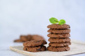Cookies de chocolate amargo