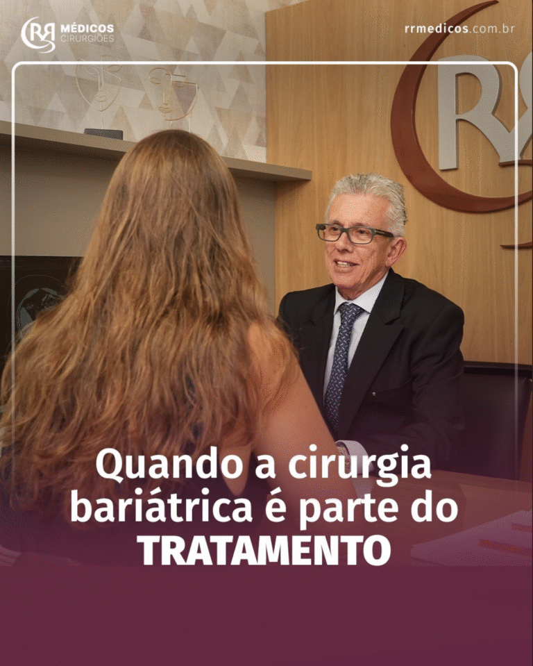 Quando a cirurgia bariátrica é parte do tratamento – RR Médicos
